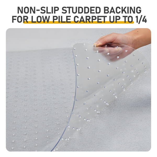 磨砂2.2 90*120 厘米 凸形  36*48in 双折叠 PVC 地垫-6