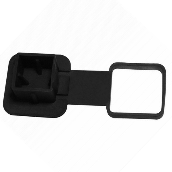 2英寸拖车牵引钩接收器盖插头防尘盖，适合丰田雷克萨斯吉普GMC福特-4