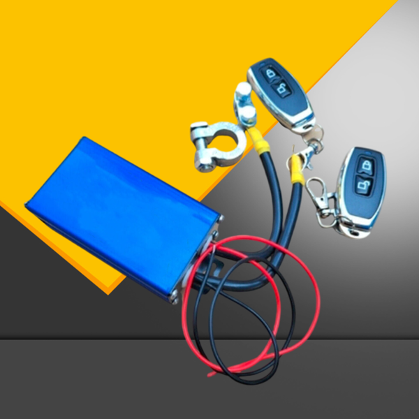 12V 200A通用集成无线汽车电池隔离器2个遥控器-5