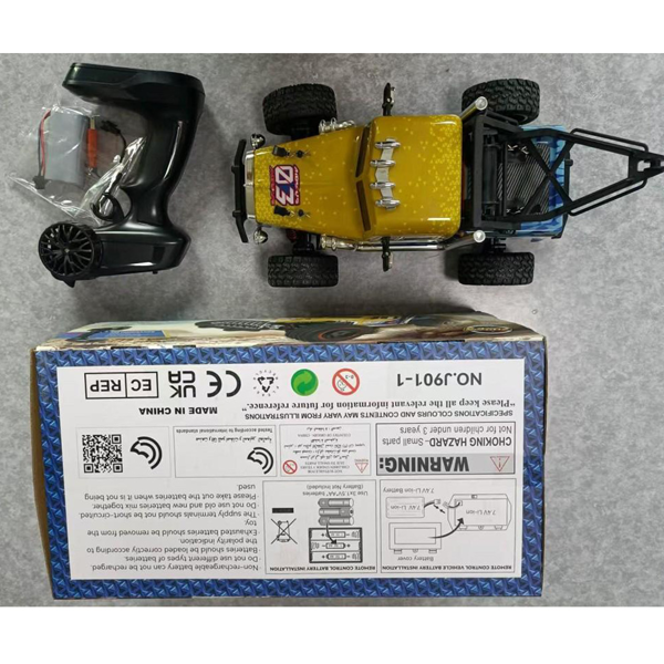 1:16高速RC大轮漂移拖车4X4比例2.4 Ghz新款-5