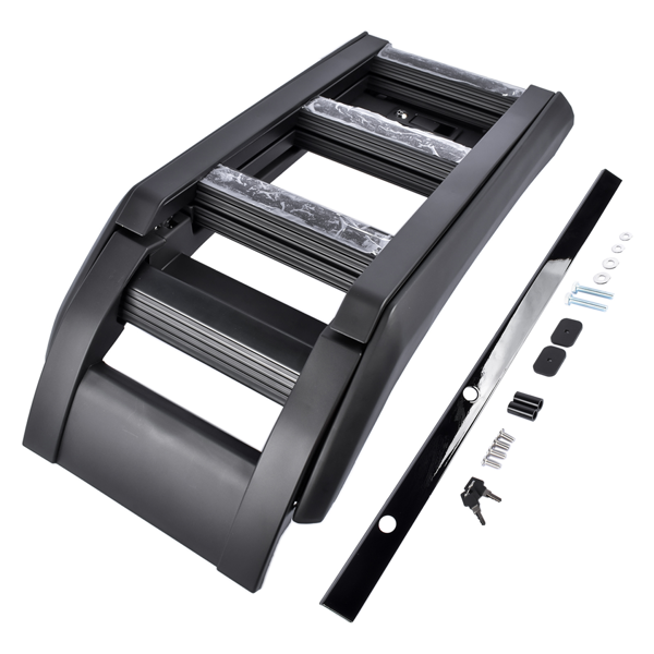 爬梯 L663 Side Roof Rack Access Ladder Folding Step Replacement for Land Rover Defender 90 or 110 2020-2023-5