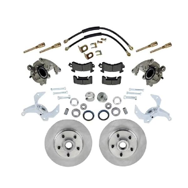 刹车盘套装 11'' Disc Brake Conversion Kit Replacement for Ford Crestline Customline Mainline 1954-1956-2