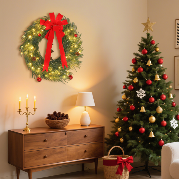 圣诞花环（周末不发货）-6