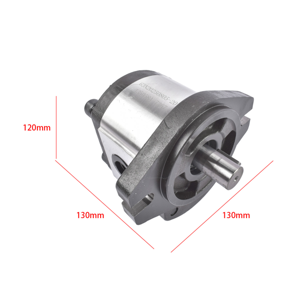 A3 齿轮泵 Hydraulic Gear Pump 1-4 GPM 3/4" Keyed Shaft CCW SAE 12 Inlet SAE 10 Outlet Port-10