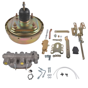 刹车助力器总成 8'' Power Brake Booster Conversion Kit & Master Cylinder Replacement for 1961-1964 Ford Thunderbird