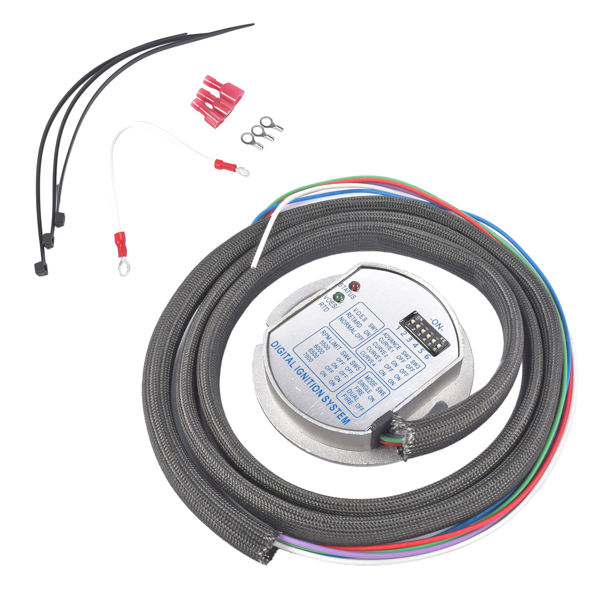点火模块 Programmable Single Fire Electronic Ignition Module Fit for S&S Harley Evolution Ultima Revtech Shovelhead & any Evolution Based Motors 1970-1999 Carbureted Big Twin Harley Models-5