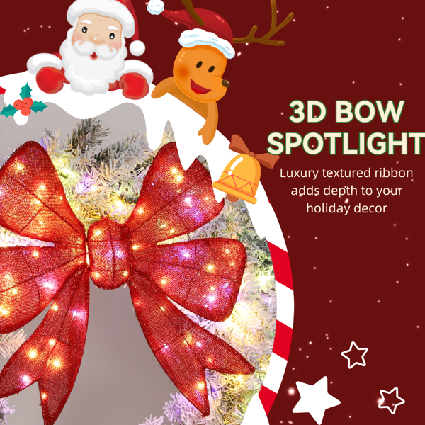 圣诞花环（周末不发货）-3