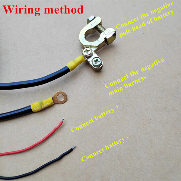 12V 200A通用集成无线汽车电池隔离器2个遥控器-15