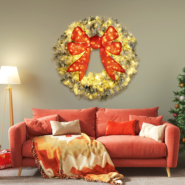 圣诞花环（周末不发货）-5