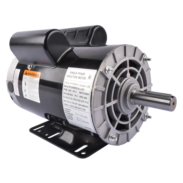 A3 空气压缩机电机 5HP 230V Air Compressor Electric Motor 3450RPM 56HZ CW/CCW Rotation Single Phase-1