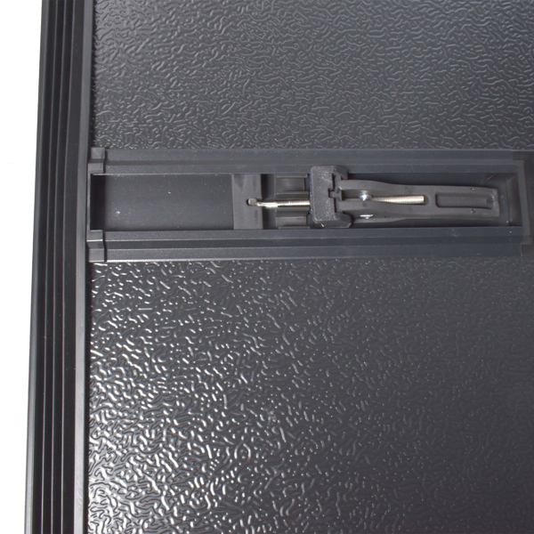 尾箱盖 5.5FT Hard Tri-Fold Tonneau Cover with Light Replacement for 2015-2025 Ford F-150 Truck Bed Waterproof-11