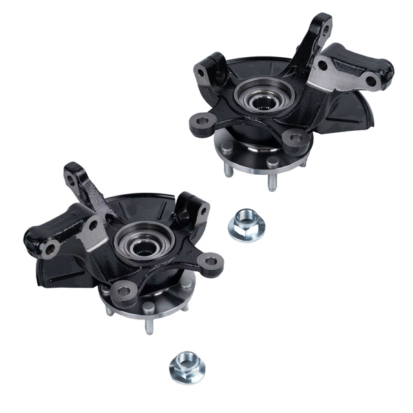 转向节总成 Front Left & Right Steering Knuckle & Bearing 698-405, 698-404 Fit for Ford Escape, Mazda Tribute, Mercury Mariner 2005-2011 KA698405 KA698404-2