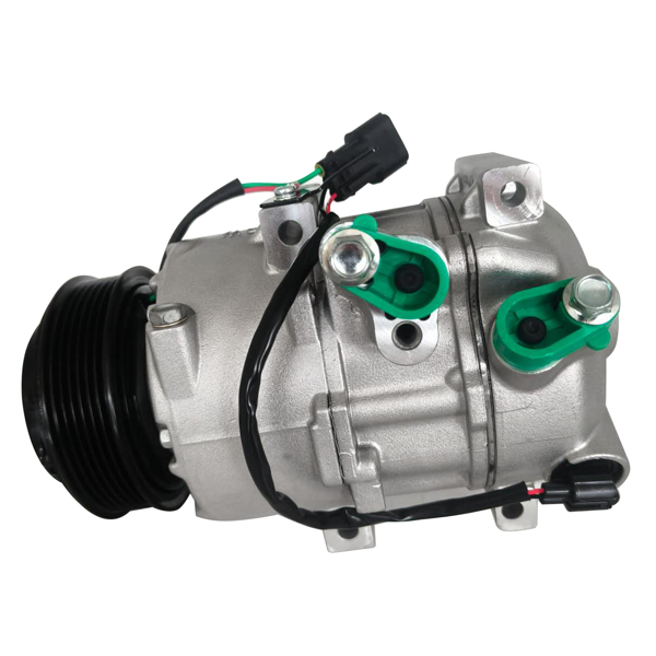 空调压缩机 A/C Compressor 12V 6 Grooves Fit for Hyundai Palisade V6 3.8L 2020-2022 105mm DVE18N with Clutch 97701-S8500 178348 97701S8500-4
