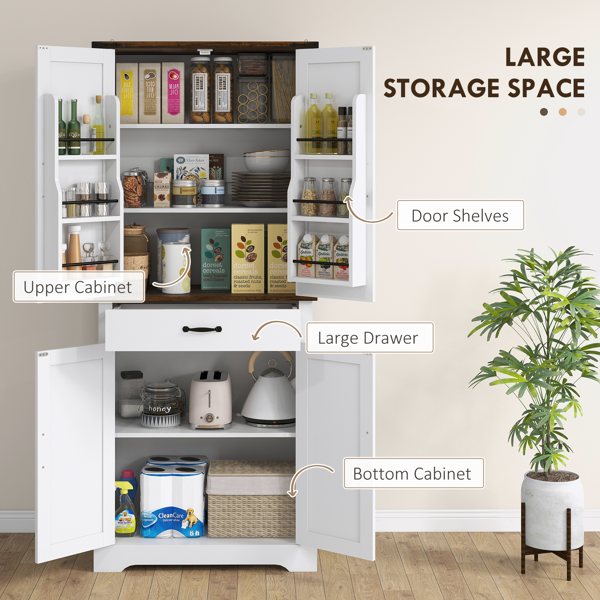 71英寸高厨房餐具柜（周末不发货）-6