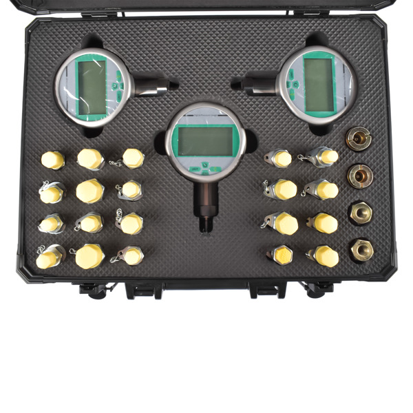 液压测试套件 Digital Pressure Test Kit with 22 Connectors, Dual-Range Gauges (16MPa & 70MPa)-5