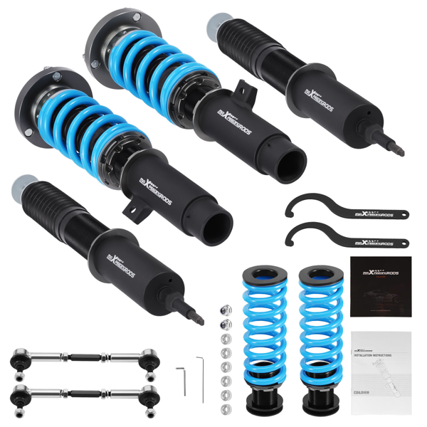 24段可调阻尼减震弹簧支柱，适用于宝马E90/E92/E93 325i/328i/330i/335i后驱车型（2004-2013年款）-4