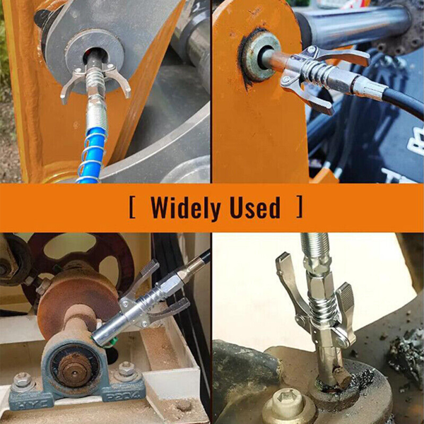 双手柄锁钳油嘴高压油脂枪耦合器+适配器套件(TK/TMEU下自提)-11