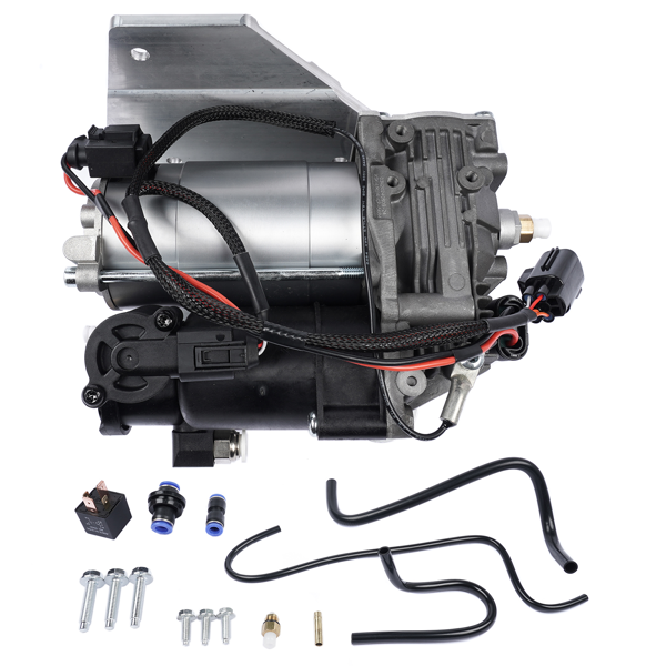 空气悬挂气泵 Air Suspension Compressor Pump +Relay Replacement for Land Rover LR3 LR4 Range Rover Sport-5