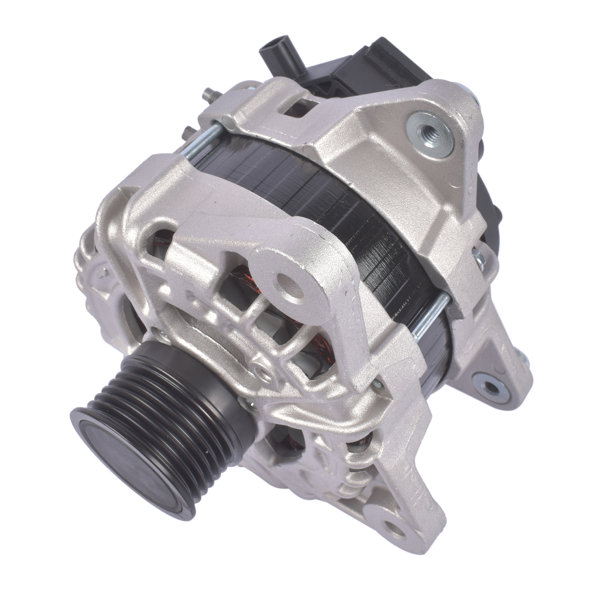 发电机 12V 12A Clockwise Rotation Alternator with Pulley Fits for Nissan Sentra Sedan 2.0L L4 2020-2022 23100-6LB0A-2