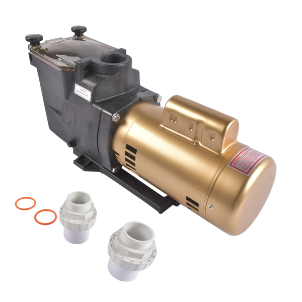 泳池水泵 1.5HP Super Pool Pump Motor 115/230V Single Speed Replacement for Hayward SP2621X25 In-Ground Pool-5