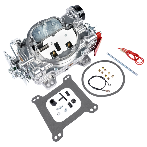 化油器 #1906 650 CFM 4 Barrel Carburetor, Electric Choke Replacement for 1980-1989 GMC Chevrolet-3