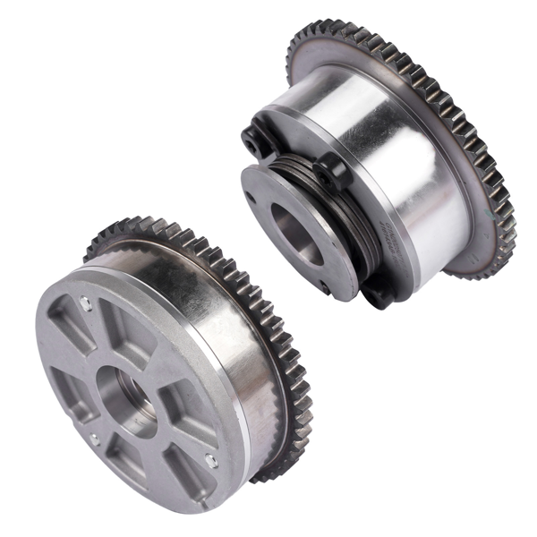 凸轮轴调节器 Pair CVVT Gears Intake+Exhaust Fit for Hyundai Elantra Kona Veloster Kia Forte5 Forte Seltos Soul 2.0L 2017-2022 243702E020 243502E700-8