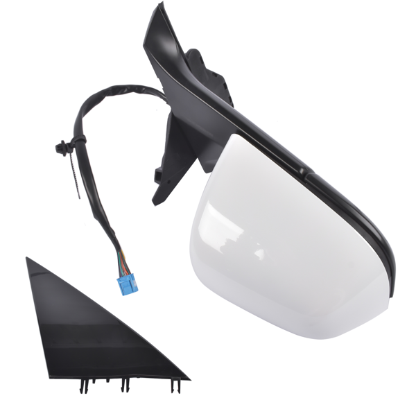 后视镜 Passenger Side Power View Mirror with Memory Heated White Fits for Tesla Model Y 2020-2023 1594112-00-C-2