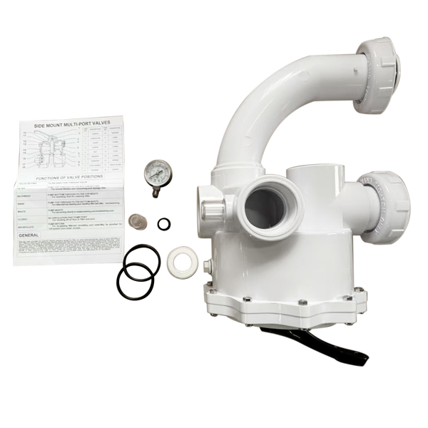 泳池控制阀 261152 2-Inch Multiport Valve Fits for Pentair Pool and Spa D.E. Filters models-3