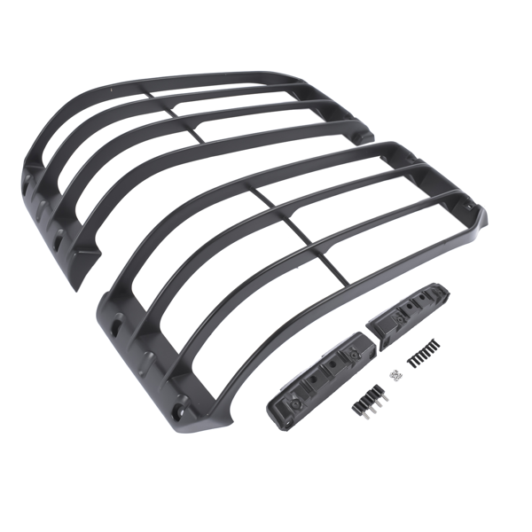 大灯护罩 Pair Front Headlamp Light Guard Set STC53193 Replacement for Land Rover Discovery 2 2003-2004-3