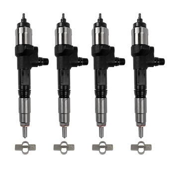 喷油器 Set of 4 Common Rail Fuel Injectors Fits for Kubota V3800 V3800T 3.8L 1J50053052