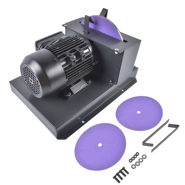 磨刀机 Lawn Mower Blade Sharpener 1HP 750W with 9 Inch Grinding Wheel Fit for Gator Blades-6