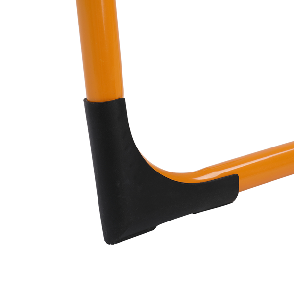 3踏步铁梯低扶手 姜黄色-5