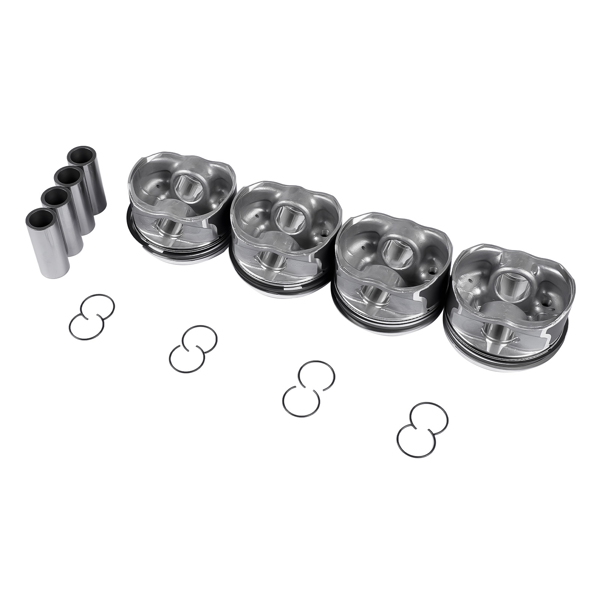 活塞套装 Pistons & Rings Set Fits for Buick Envision Regal Cadillac CTS ATS Chevy Camaro Equinox Traverse Malibu GMC Terrain Cadillac ATS CTS CT6 2.0L L4 2013-2020 12652809 12569638-3