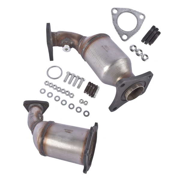 三元催化器 2Pcs Front Catalytic Converters Left and Right Fit for Nissan Altima 3.5L V6 16221 16222-4