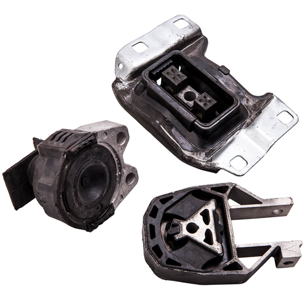 3件式发动机支架与变速箱支架套件，适用于2012-2018款福特福克斯2.0L L4发动机，零件号：3214 A5312-4