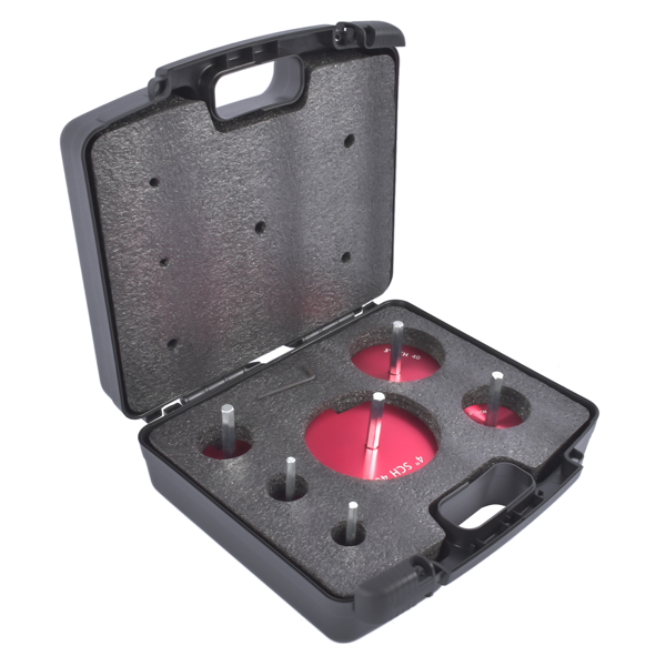 管道铰刀 04529 PPRK6 Plastic Pipe Fitting Reamer 6 Piece Kit Fit for Standard 1/2" Drills PPR75 PPR100 PPR150 PPR200 PPR300 PPR400-2