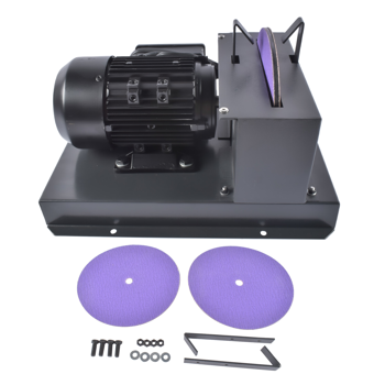 磨刀机 Lawn Mower Blade Sharpener 1HP 750W with 9 Inch Grinding Wheel Fit for Gator Blades