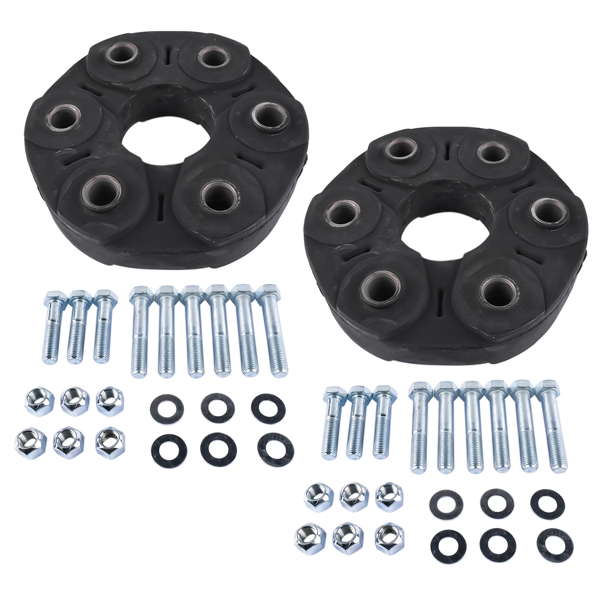 传动轴吊胶 2Pcs Driveshaft Flex Discs 2105110415 Fit for Mercedes-Benz C230 C240 C280 E280 E300 S450 SLK320 1998-2011-7