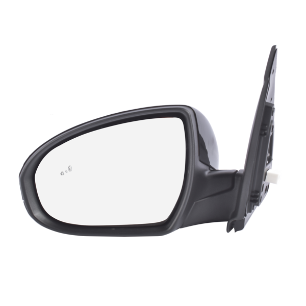 后视镜 Left Side Power Mirror Heated Paintable for Hyundai Tucson 2016-2018 Black (Paint to Match) 87610D3410 HY1320246-3