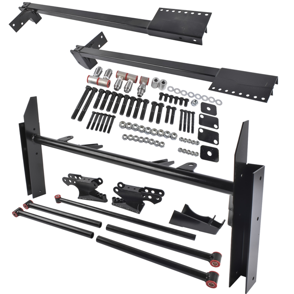 连杆 Rear Parallel 4-Link Kit Subframe Connectors Fit for Chevrolet Chevy II Nova 1962-1967-2