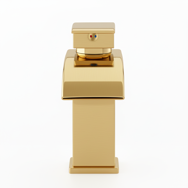 单柄浴室水龙头卫生间水龙头不锈钢单孔TP，拉丝金【周末不发货，TK/TEMU订单仅支持自提】-2