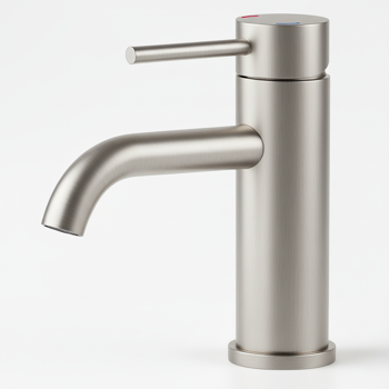 单柄浴室水龙头卫生间水龙头不锈钢单孔T10，拉丝镍【周末不发货，TK/TEMU订单仅支持自提】