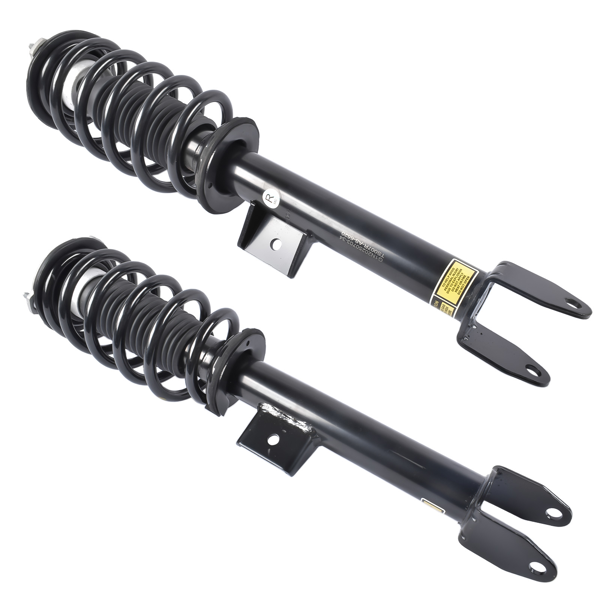 减震器 Set of 2 Front Shock Struts w/ Coil Spring Fits for Tesla Model 3 M3 RWD 2017-2021 104436401G 104436900E-12