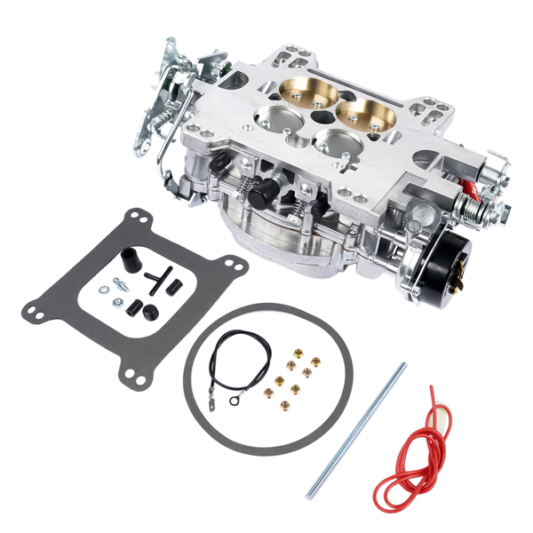 化油器 #1906 650 CFM 4 Barrel Carburetor, Electric Choke Replacement for 1980-1989 GMC Chevrolet-8