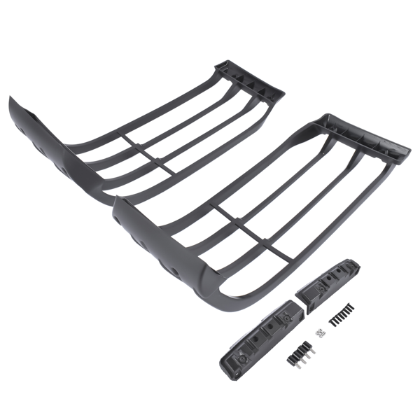大灯护罩 Pair Front Headlamp Light Guard Set STC53193 Replacement for Land Rover Discovery 2 2003-2004-2