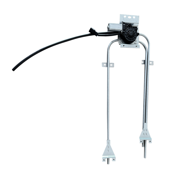 玻璃升降器 Front Right Passenger Side Power Window Regulator w/ Motor Fit for Freightliner Cascadia Electric with Motor Bolt On Steel Plastic A18-67226-003 A18-27226-001-4