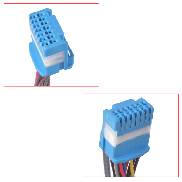 后视镜 2Pcs White Power Door Mirrors with Memory Heated Fits for Tesla Y 2020-2023 1594112-00-C 1594111-00-C-6