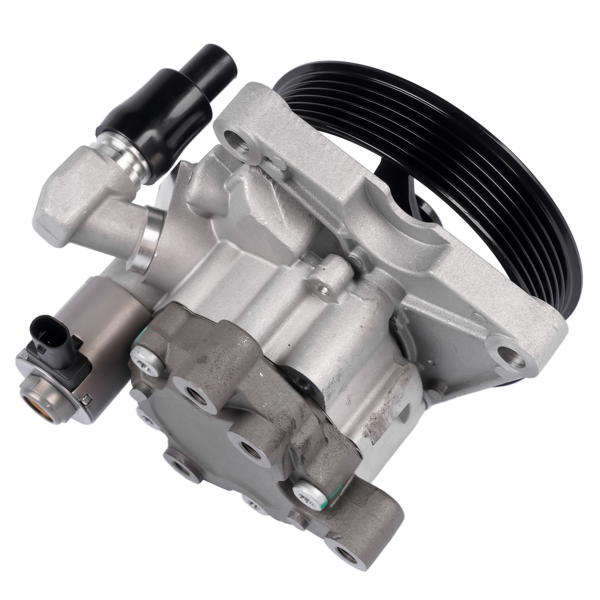 转向助力泵 Power Steering Pump with Pulley Fit for Mercedes-Benz W211/S211 E350 2006 V6 3.5L Aluminum without Reservoir 0044663601 0044663701 A0044663601-9