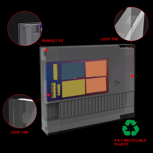 游戏卡保护盒 NES Cartridge Protector 8 bit 5个（tk/temu下自提）（周末不发货）-5