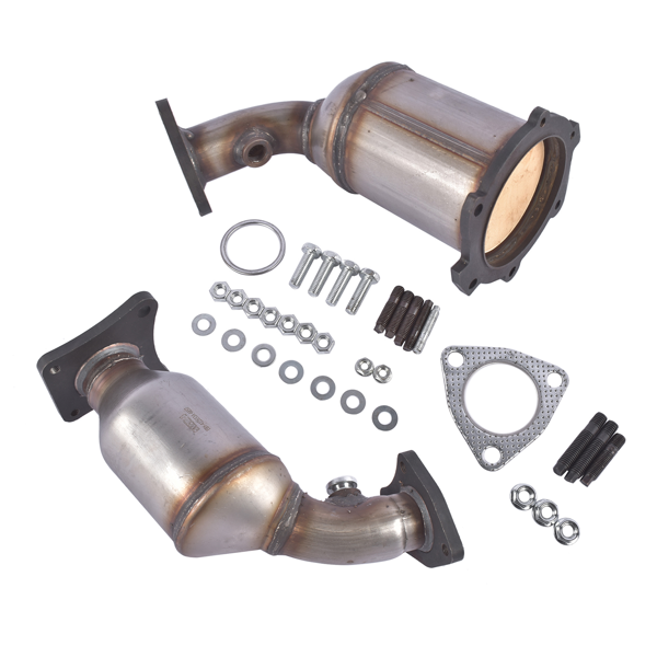 三元催化器 2Pcs Front Catalytic Converters Left and Right Fit for Nissan Altima 3.5L V6 16221 16222-5